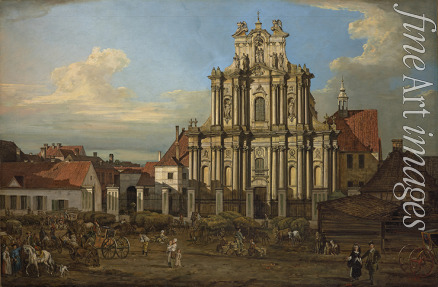 Bellotto Bernardo - The Visitationist Church in Warsaw