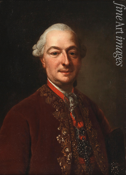 Roslin Alexander (Kreis von) - Porträt von Franz Josef I., Fürst von und zu Liechtenstein (1726-1781) 