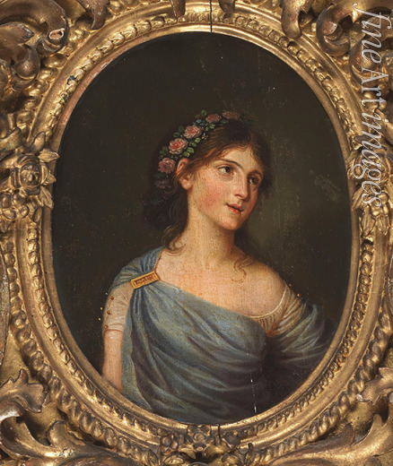 Guttenbrunn Ludwig - Portrait of Varvara Ivanovna Ladomirskaya (1785-1840), later Princess Naryshkina