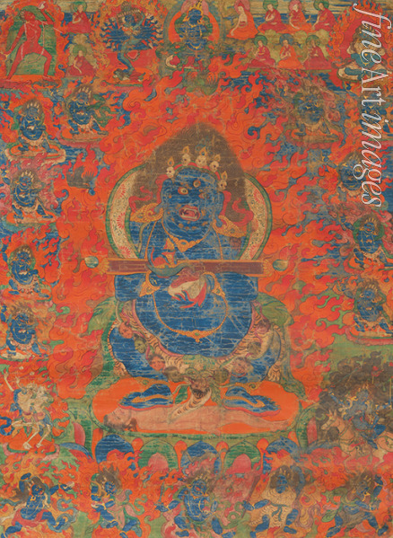 Tibetan culture - Thangka of Panjaranatha Mahakala (Gur Gonpo)