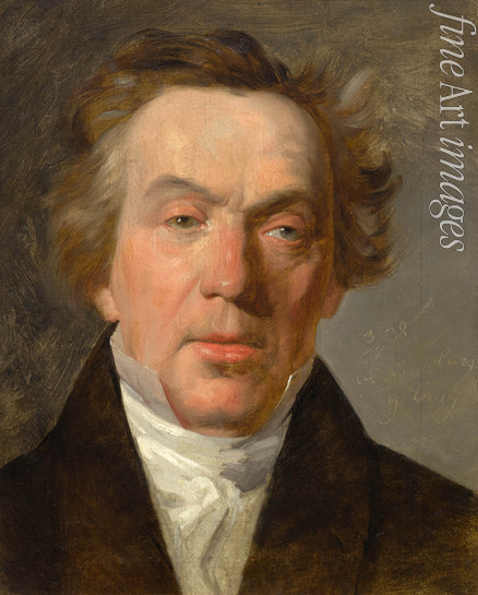 Amerling Friedrich Ritter von - Porträt von Schauspieler und Schriftsteller Johann Anton Friedrich Reil (1773-1843)
