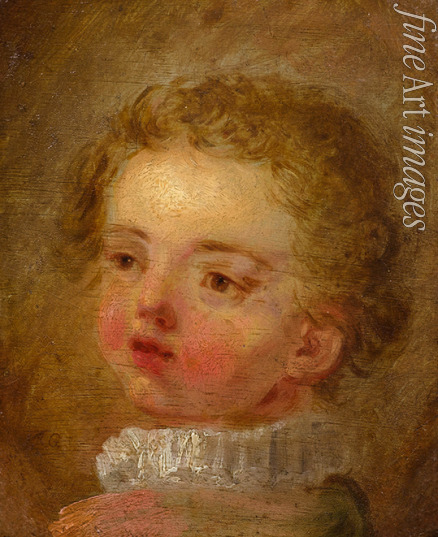 Greuze Jean-Baptiste - Portrait of Prince Octavius of Great Britain (1779-1783)