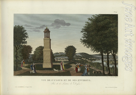 Courvoisier-Voisin Henri - Vue de Saint-Cloud et de ses environs, prise de la Lanterne de Diogène
