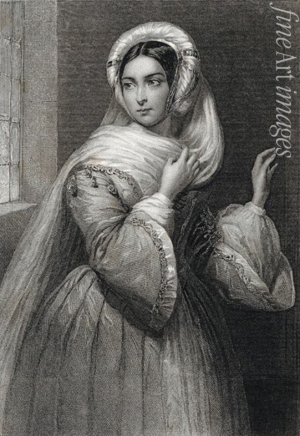 Charpentier Auguste - Cornélie Falcon as Rachel in the Opera La Juive by Fromental Halévy