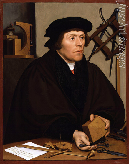Holbein Hans the Younger - Portrait of Nicholas Kratzer