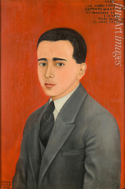 Kahlo Frida - Portrait of Alejandro Gómez Arias