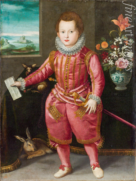 Allori Alessandro - Porträt von Filippo de' Medici (1577-1582)