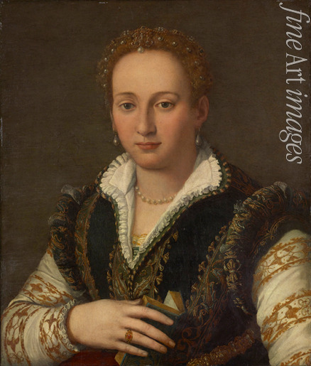 Allori Alessandro - Portrait of Bianca Cappello (1548-1587), Grand Duchess of Tuscany