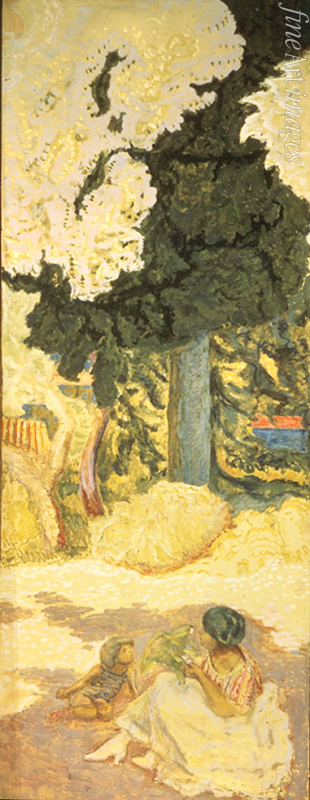 Bonnard Pierre - Am Mittelmeer (Triptychon, rechte Tafel)