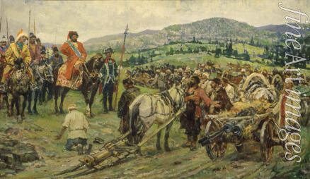 Avilov Mikhail Ivanovich - Assistance to the leader of peasant revolt Emelyan Pugachev from the Ural