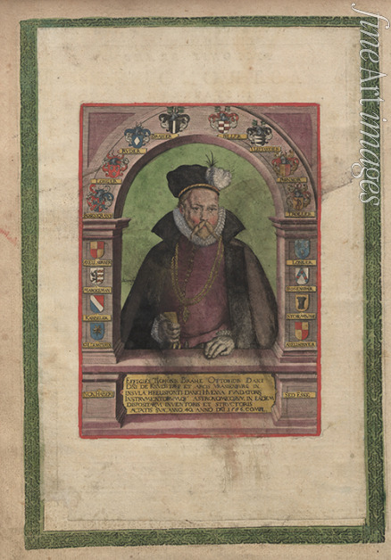 Anonymous - Portrait of Tycho Brahe (1546-1601). From Astronomiae Instauratae Mechanica 