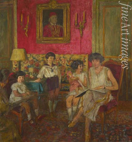 Vuillard Édouard - Madame Jean Bloch und ihre Kinder