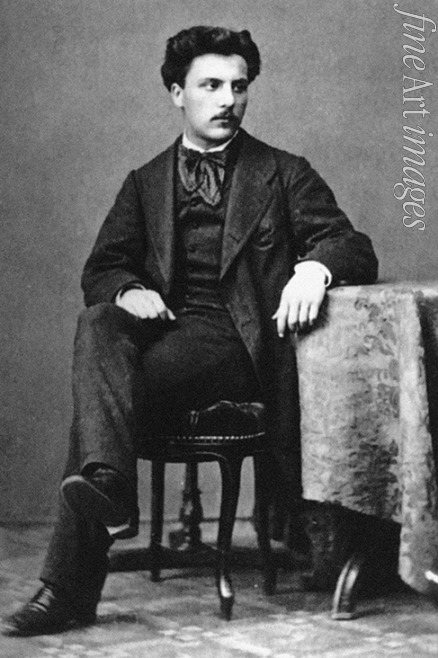 Unbekannter Fotograf - Porträt von Komponist Gabriel Fauré (1845-1924)