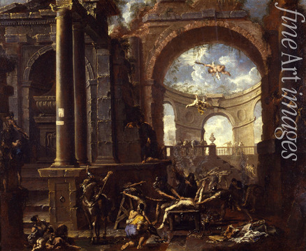 Magnasco Alessandro - The Martyrdom of Saint Erasmus