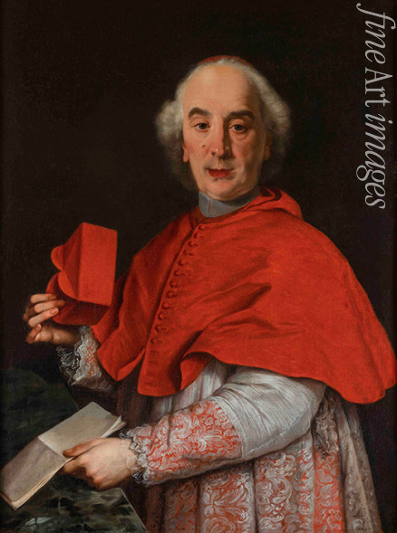 Traversi Gaspare - Porträt von Kardinal Giovanni Giacomo Millo (1695-1757)