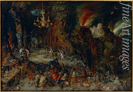 Brueghel Jan der Jüngere - Allegorie des Feuers