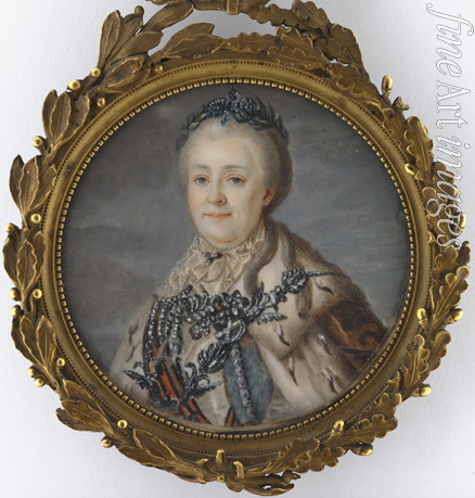 Roslin Alexander - Portrait of Empress Catherine II (1729-1796)