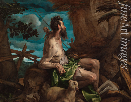 Bassano Jacopo il vecchio - Der Heilige Johannes der Täufer in der Wüste