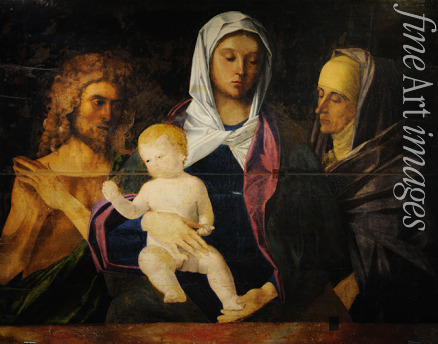 Bellini Giovanni - Madonna und Kind mit der heiligen Anna und Johannes dem Täufer 