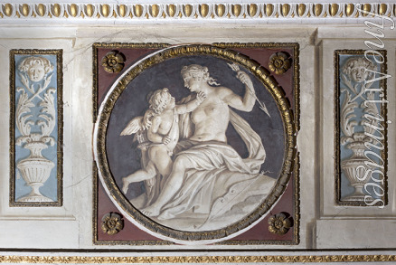 Primaticcio Francesco - Venus disarms Cupid