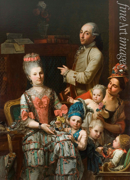 Ferrari Pietro Melchiorre - Antonio Ghidini und seine Familie