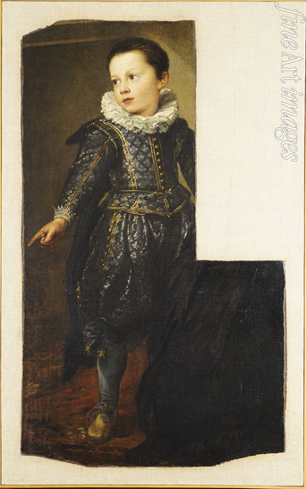 Dyck Sir Anthonis van - Porträt von Ansaldo Pallavicino als Kind