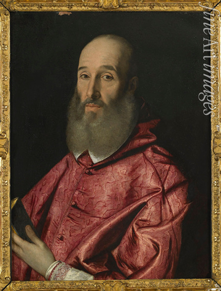Pulzone Scipione - Portrait of Cardinal Giovanni Antoine Perrenot de Granvelle (1517-1586)