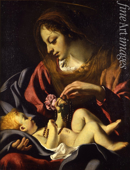 Canlassi (Called Cagnacci) Guido (Guidobaldo) - Virgin and Child 
