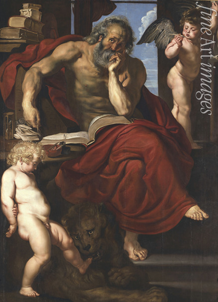 Rubens Pieter Paul - Der heilige Hieronymus im Gehäus