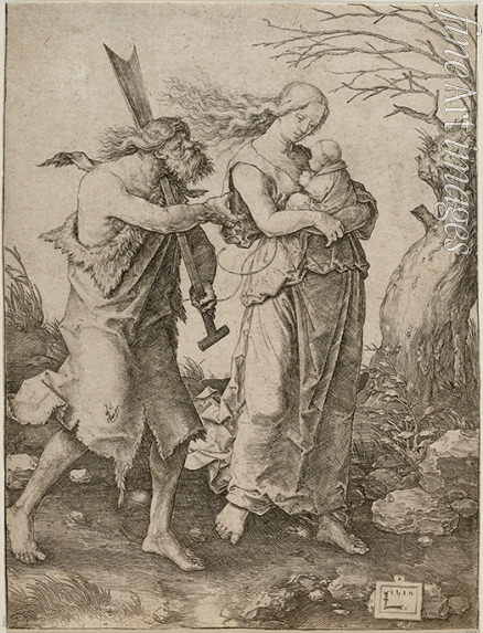 Leyden Lucas van - Adam and Eve with Cain