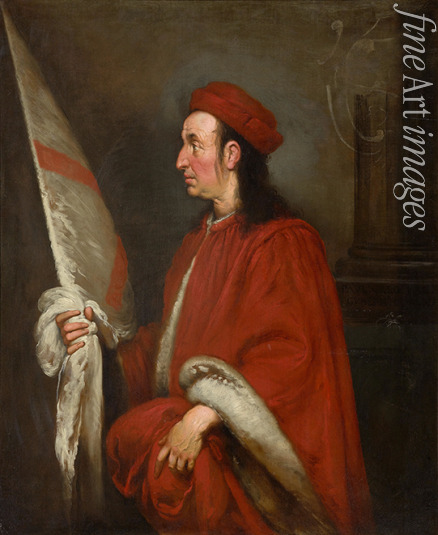 Strozzi Bernardo - Porträt des Paolo Gregorio Raggi, Gouverneur von Korsika