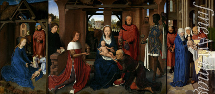 Memling Hans - Triptych of Jan Floreins 