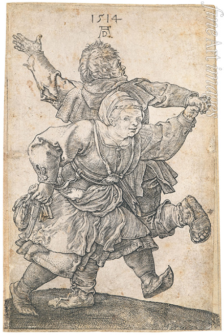 Dürer Albrecht - Dancing peasant couple