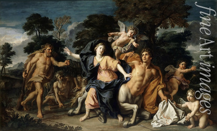 Coypel Noël-Nicolas - The Abduction of Deianeira by the Centaur Nessus