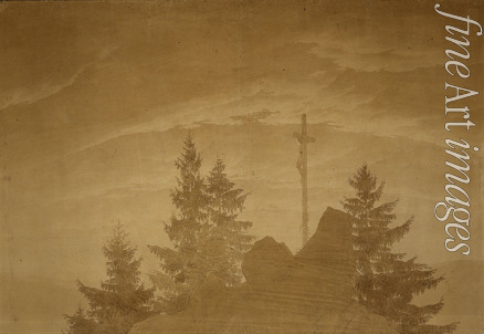 Friedrich Caspar David - Das Kreuz im Gebirge