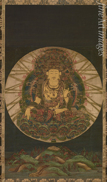 Unbekannter Künstler - Akashagarbha Bodhisattva (Kokuzo Bosatsu)