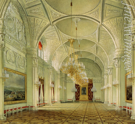 Hau Eduard - The Alexander Hall in the Winter Palace in St. Petersburg