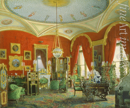 Hau Eduard - Das Arbeitszimmer der Kaiserin Maria Alexandrowna im Winterpalast
