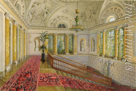 Sadovnikov Vasily Semyonovich - Staircase in an palace
