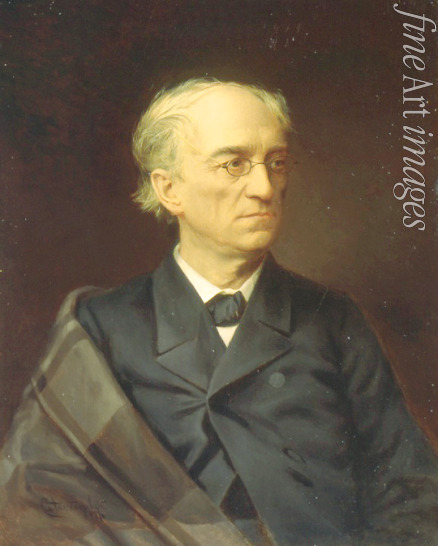 Alexandrowski Stepan Fjodorowitsch - Porträt von Dichter Fjodor Iwanowitsch Tjuttschew (1803-1873)