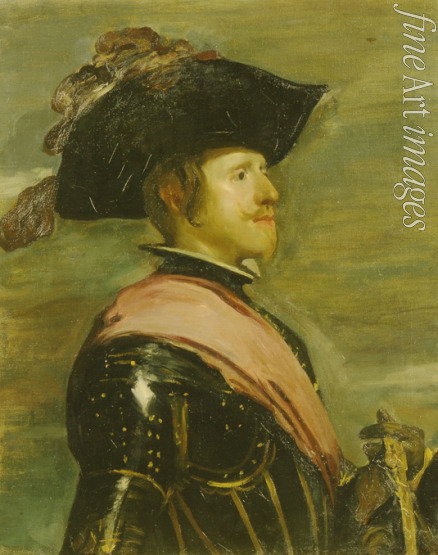 Kustodiev Boris Michaylovich - Philip IV (1605-1665), King of Spain, of the Spanish Netherlands and King of Portugal