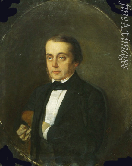 Gorbunow Kirill Antonowitsch - Porträt des Schriftstellers Iwan Gontscharow (1812-1891)