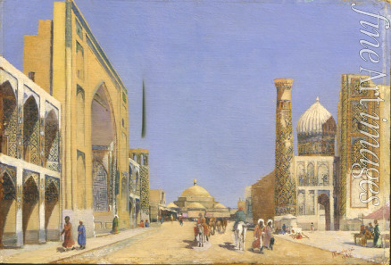 Poscharski - Der Registan in Samarkand