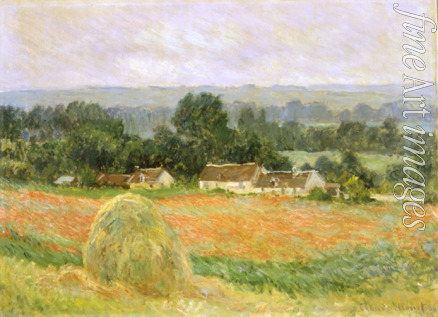 Monet Claude - Heuschober in der Nähe von Giverny