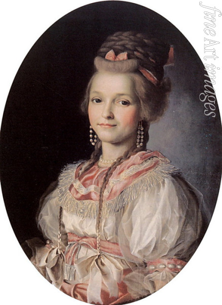 Argunow Nikolai Iwanowitsch - Porträt der Balletttänzerin Tatiana Schlykowa-Granatowa (1773-1863)