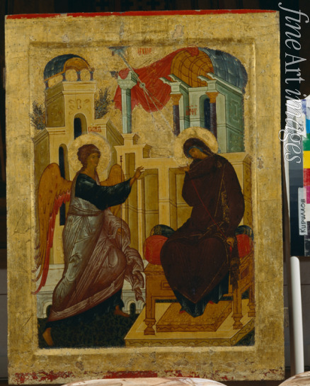 Russian icon - The Annunciation