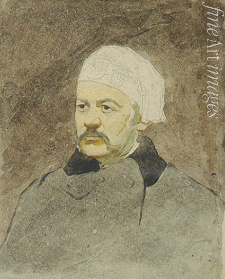 Repin Ilja Jefimowitsch - Porträt des Komponisten Michail I. Glinka (1804-1857)