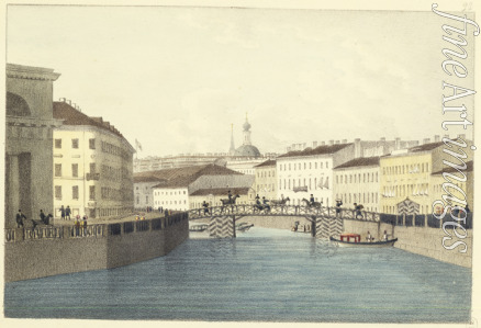 Martynov Andrei Yefimovich - Bolshoi Koniushennyi bridge in Saint Petersburg