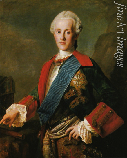 Bacciarelli Marcello - Portrait of Prince Karl Christian Joseph of Saxony, Duke of Courland (1733-1796)