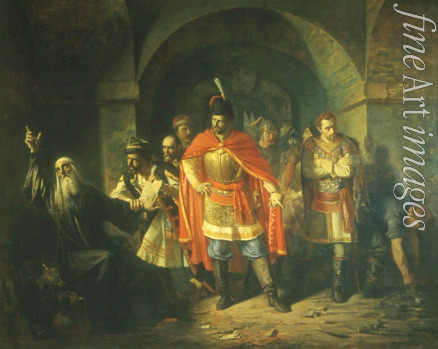 Chistyakov Pavel Petrovich - Patriarch Hermogenes refusing to bless the Poles